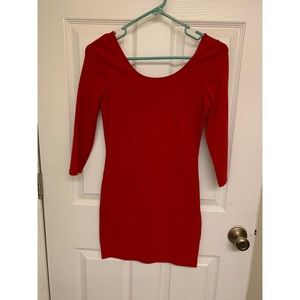 Charlotte Russe red dress
